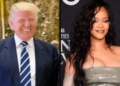 Capa Donald Trump e Rihanna
