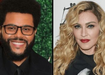 Capa The Weeknd e Madonna