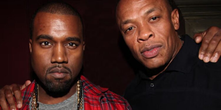 Capa Kanye West e Dr. Dre