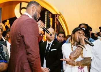 Capa LeBron James e Lil Wayne
