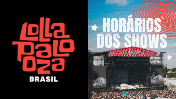 Lollapalooza Brasil anuncia grade de horários para a edição de 2024 do festival; confira!